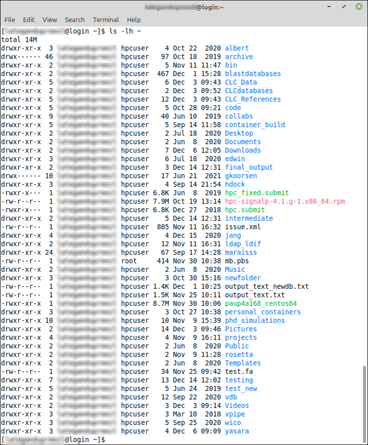 Navigating a Linux file system within the Terminal - UFS HPC Documentation