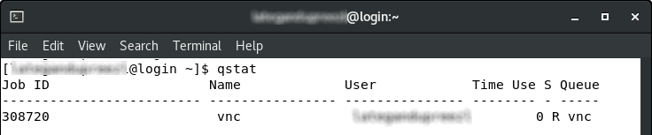 qstat example